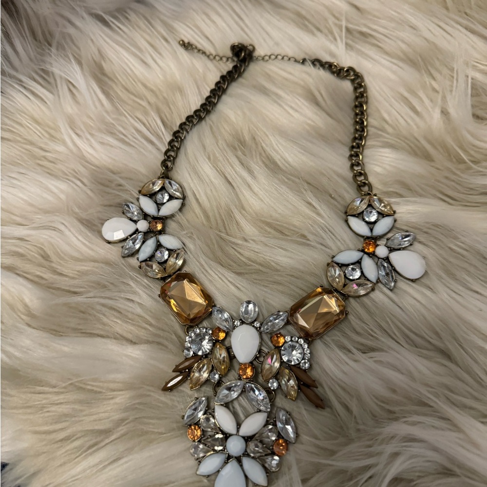 Chandelier crystal necklace